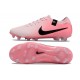 Chaussure Nike Tiempo Legend X Elite FG Rose Mousse Noir