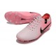 Chaussure Nike Tiempo Legend X Elite FG Rose Mousse Noir