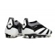 adidas Predator Elite Laceless FG Noir Blanc