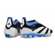 adidas Predator Elite Laceless FG Noir Blanc Bleu