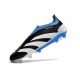 adidas Predator Elite Laceless FG Noir Blanc Bleu