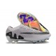 Crampons Nike Zoom Mercurial Vapor XV Elite FG Gris Atmosphere Noir