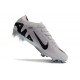 Crampons Nike Zoom Mercurial Vapor XV Elite FG Gris Atmosphere Noir