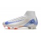 Nike Air Zoom Mercurial Superfly X Elite FG Blueprint Blanc Bleu