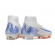 Nike Air Zoom Mercurial Superfly X Elite FG Blueprint Blanc Bleu