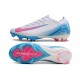 Crampons de Foot Nike Mercurial Vapor 16 Elite FG Blanc Rose Bleu