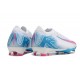 Crampons de Foot Nike Mercurial Vapor 16 Elite FG Blanc Rose Bleu