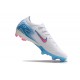 Crampons de Foot Nike Mercurial Vapor 16 Elite FG Blanc Rose Bleu