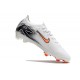 Crampons de Foot Nike Mercurial Vapor 16 Elite FG Blanc Orange Noir