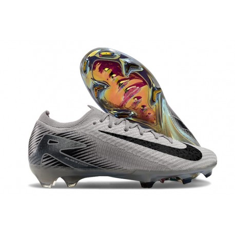 Crampons de Foot Nike Mercurial Vapor 16 Elite FG Gris Noir