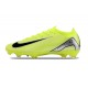 Crampons de Foot Nike Mercurial Vapor 16 Elite FG Volt Noir Argent