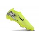 Crampons de Foot Nike Mercurial Vapor 16 Elite FG Volt Noir Argent