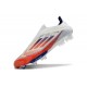 Adidas F50 + Laceless FG Neuf Advancement - Blanc Rouge Bleu