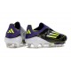 Adidas F50 + Laceless FG Neuf Fast Reborn - Violet Blanc Lucid Lemon