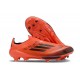 Adidas F50 + Laceless FG Neuf Rouge Noir