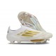 Adidas F50 + Laceless FG Neuf Day Spark - Blanc Doré Blanc