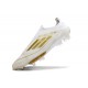 Adidas F50 + Laceless FG Neuf Day Spark - Blanc Doré Blanc