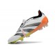 Adidas Predator Elite Foldover Tongue FG Blanc Noir Orange