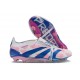 Adidas Predator Elite Foldover Tongue FG Blanc Ftwr Bleu Solaire Rose Solaire