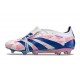 Adidas Predator Elite Foldover Tongue FG Blanc Ftwr Bleu Solaire Rose Solaire