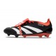 Adidas Predator Elite Foldover Tongue FG Noir Blanc Rouge