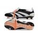 Adidas Predator Elite Foldover Tongue FG Noir Blanc Orange