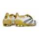 Adidas Predator Elite Foldover Tongue FG Blanc Or Argent