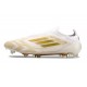 Crampons Adidas F50 Elite LL FG Day Spark - Blanc Doré