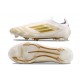 Crampons Adidas F50 Elite LL FG Day Spark - Blanc Doré