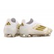 Crampons Adidas F50 Elite LL FG Day Spark - Blanc Doré