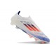 Crampons Adidas F50 Elite LL FG Advancement - Blanc Bleu Rouge 