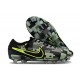 Chaussure Nike Tiempo Legend X Elite FG Vert Noir