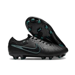 Chaussure Nike Tiempo Legend X Elite FG Noir Jungle