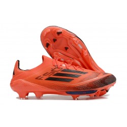 Chaussure Adidas F50+ Elite FG Turbo Noir Aurore Platin Métallique