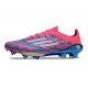 Chaussure Adidas F50+ Elite FG Bleu Solaire Blanc Ftwr Rose