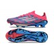 Chaussure Adidas F50+ Elite FG Bleu Solaire Blanc Ftwr Rose