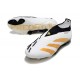 adidas Predator Elite Laceless FG Blanc Or