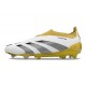 adidas Predator Elite Laceless FG Blanc Or Gris