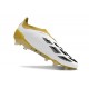 adidas Predator Elite Laceless FG Blanc Or Gris