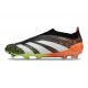 adidas Predator Elite Laceless FG Noir Blanc Orange