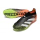 adidas Predator Elite Laceless FG Noir Blanc Orange