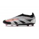 adidas Predator Elite Laceless FG Argent Noir Rouge