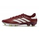 Chaussure adidas Copa Pure II FG Cuir Rouge Ombre Blanc Jaune Solaire Equipe