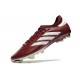 Chaussure adidas Copa Pure II FG Cuir Rouge Ombre Blanc Jaune Solaire Equipe