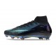 Nike Air Zoom Mercurial Superfly X Elite FG Noir Violet