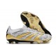 Chaussure adidas Predator Elite FG Or Blanc Gris