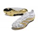 Chaussure adidas Predator Elite FG Or Blanc Gris