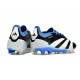 Chaussure adidas Predator Elite FG Noir Blanc Bleu