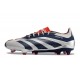 Chaussure adidas Predator Elite FG Argent Noir Bleu