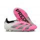 Chaussure adidas Predator Elite FG Rose Blanc Bleu